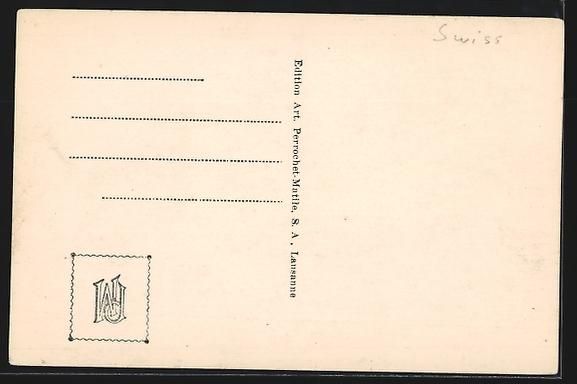 Cartoline postali: AK Glion, Vue générale en Hiver – Usato da Berlin venduto da bartko-reher 1