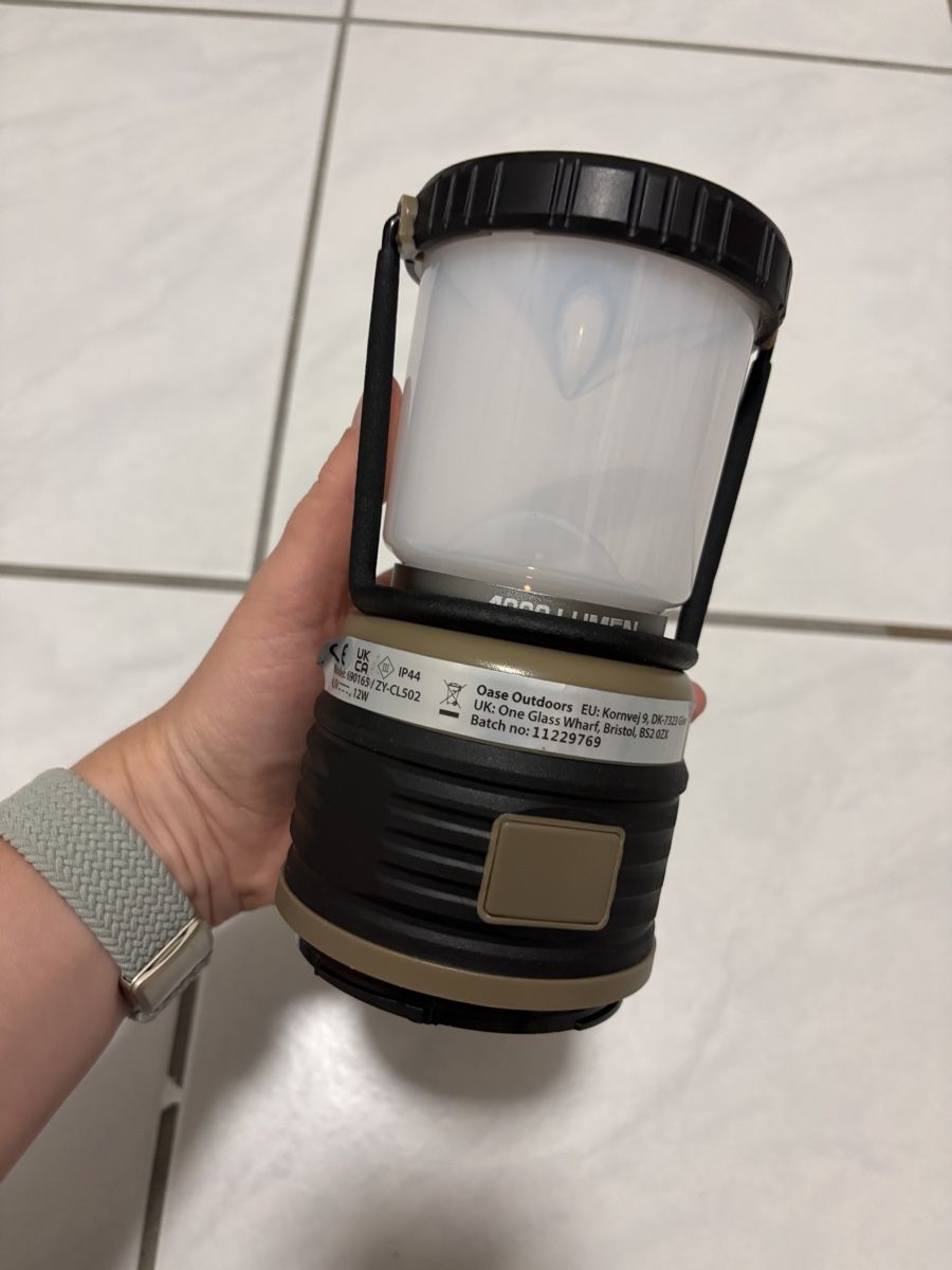 Lampade: Robens Laterne 1000 Lumen. Perfekte Camping Lampe! – Usato da Hochdorf venduto da Chg22 1