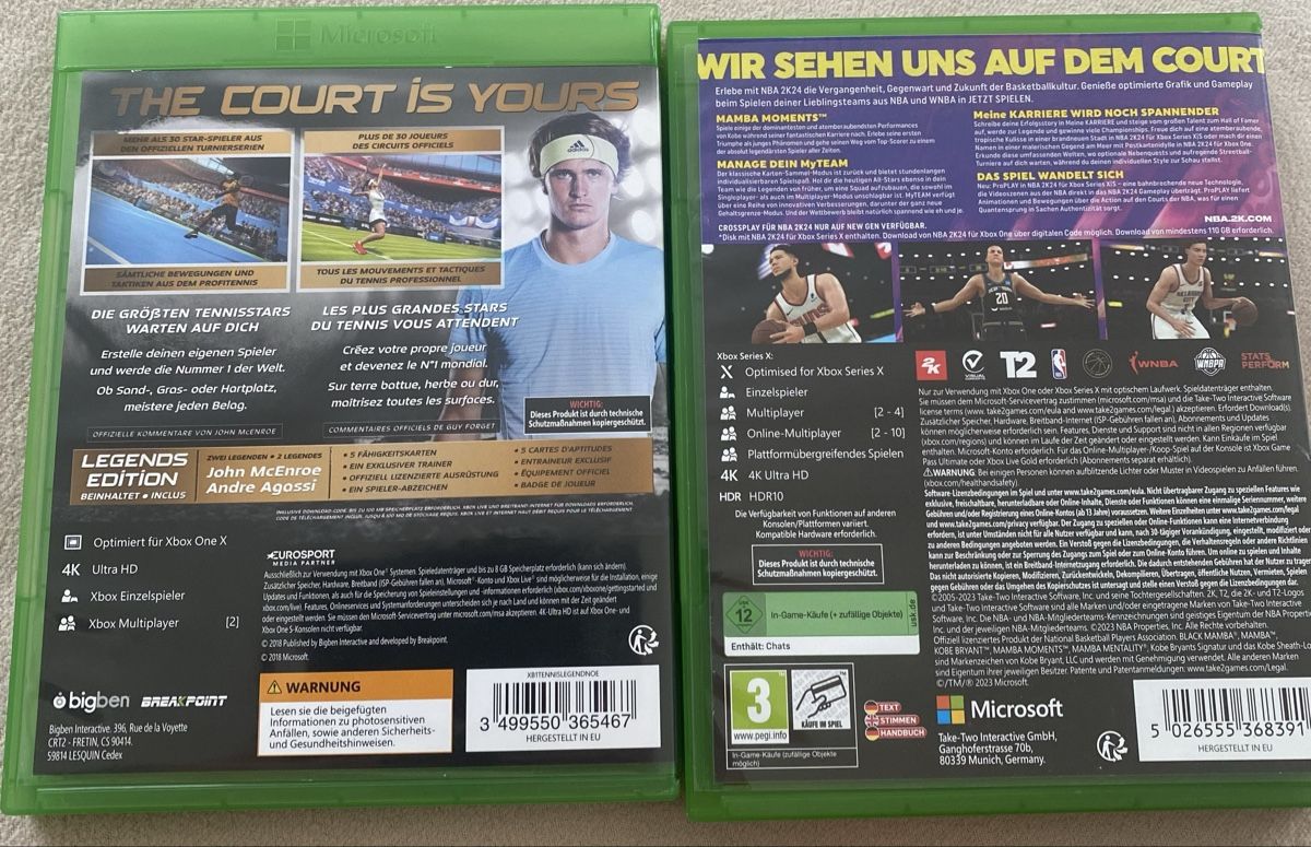 Jeux: Xbox one game – D'occasion à Walenstadt par szabojano 1