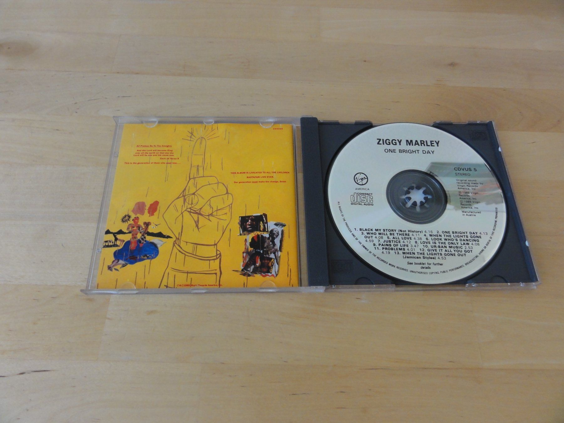CD: CD ZIGGY MARLEY "One Bright Day" – Usato da zürich venduto da Goldimmund 2