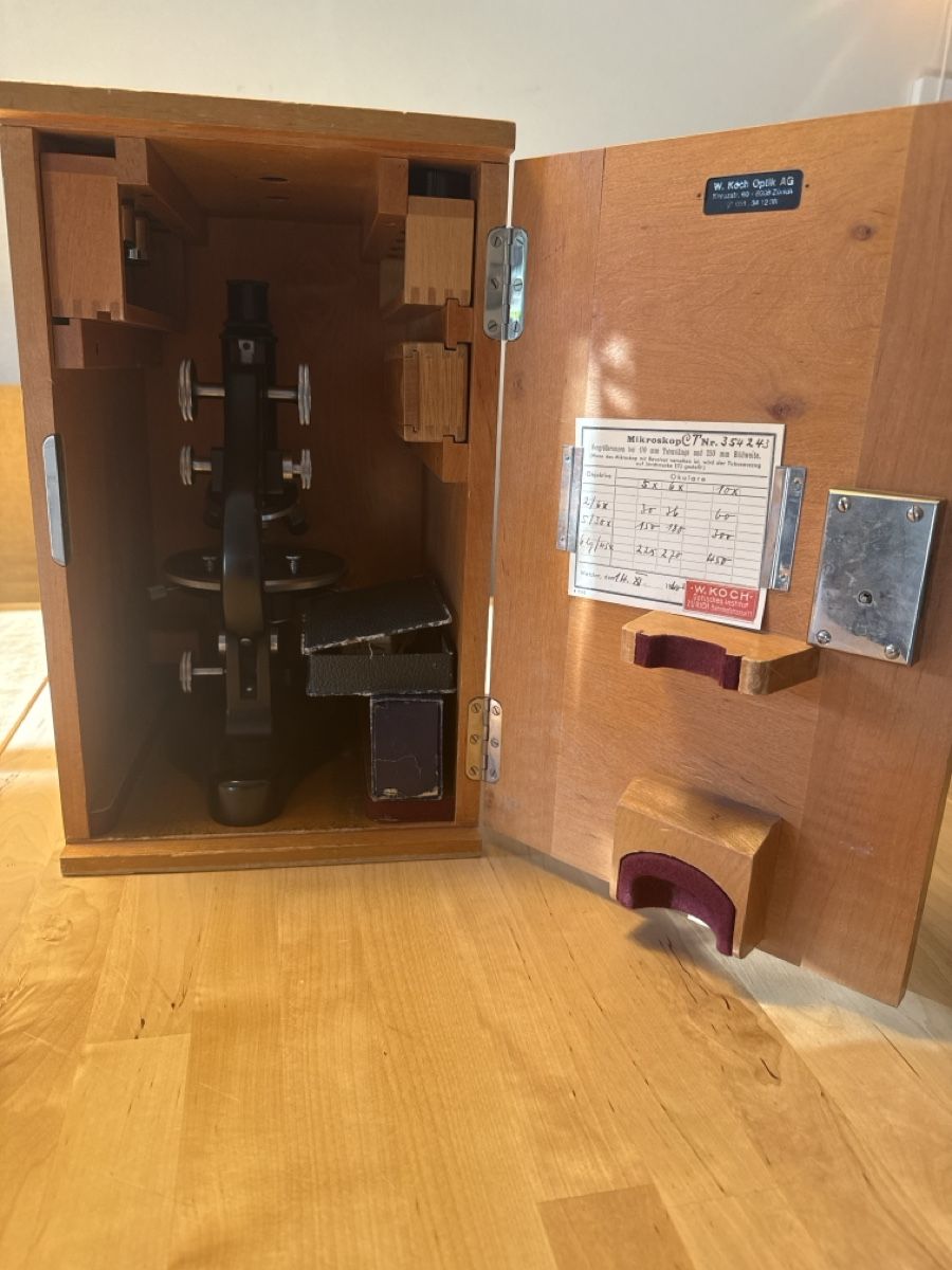Microscopi: Ancien microscope à miroir – Usato da Meinier venduto da fabdab 1