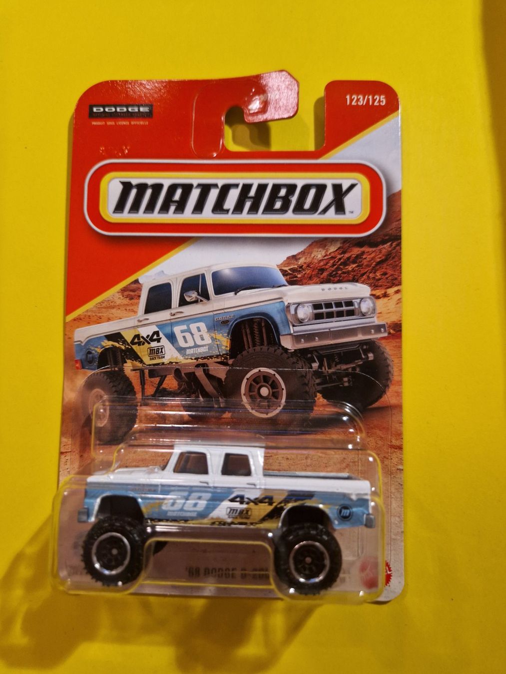 Matchbox Modellautos: Matchbox '68 DODGE D-200 – Neu und originalverpackt aus Oftringen von Rotor 1