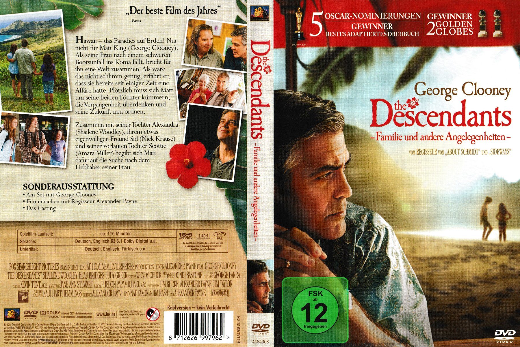 Tutti i DVDs: DVD - The Descendants – Usato da Langnau am Albis venduto da MediaRescuerKeLoX