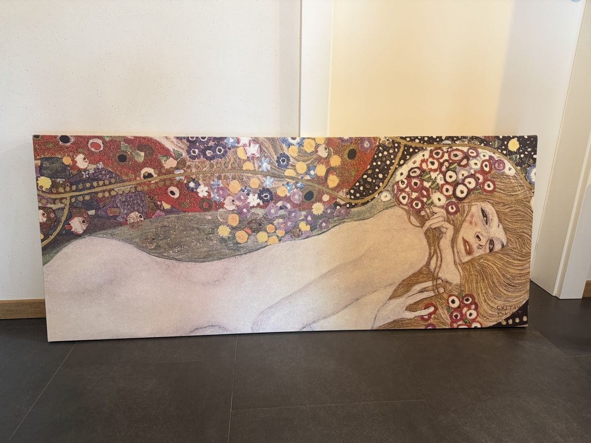 Dipinti: TABLEAU femme Gustave klimt – Usato da Les Posses-sur-Bex venduto da colynx