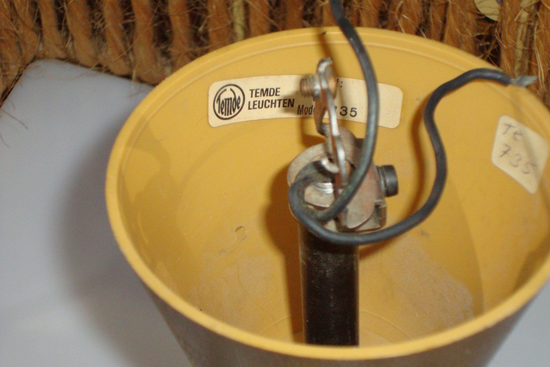 Lampadari & plafoniere: Deckenlampe, Deckenleuchte, Holz + Naturfasern – Usato da Bern venduto da carola31 4