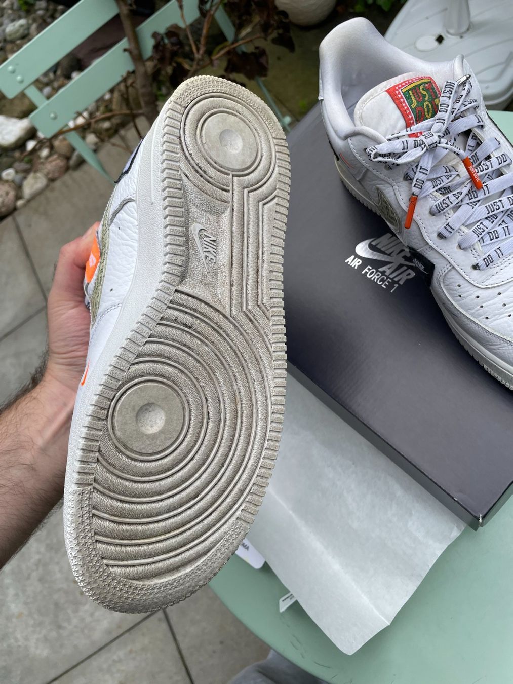 Nike Scarpe da uomo: Nike Air Force 1 Low (Just Do It Edition) – Usato da Zürich venduto da lvuys 4