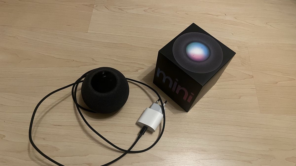 Apple Lautsprecher: Apple HomePod mini schwarz  – Gebraucht aus Zug von Natatu