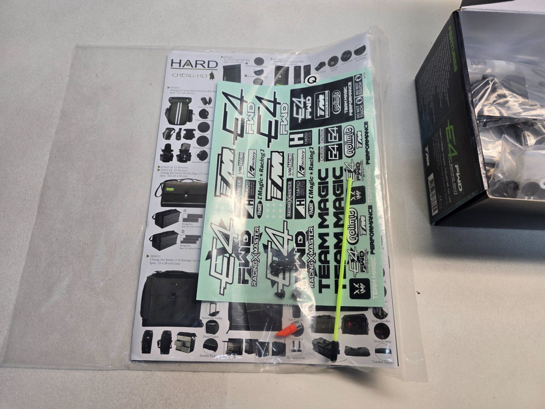 Team Magic Modellismo RC: Team Magic E4 FWD 507010 1/10 – Nuovo e nell'imballaggio originale da Oetwil am See venduto da diablo67 6