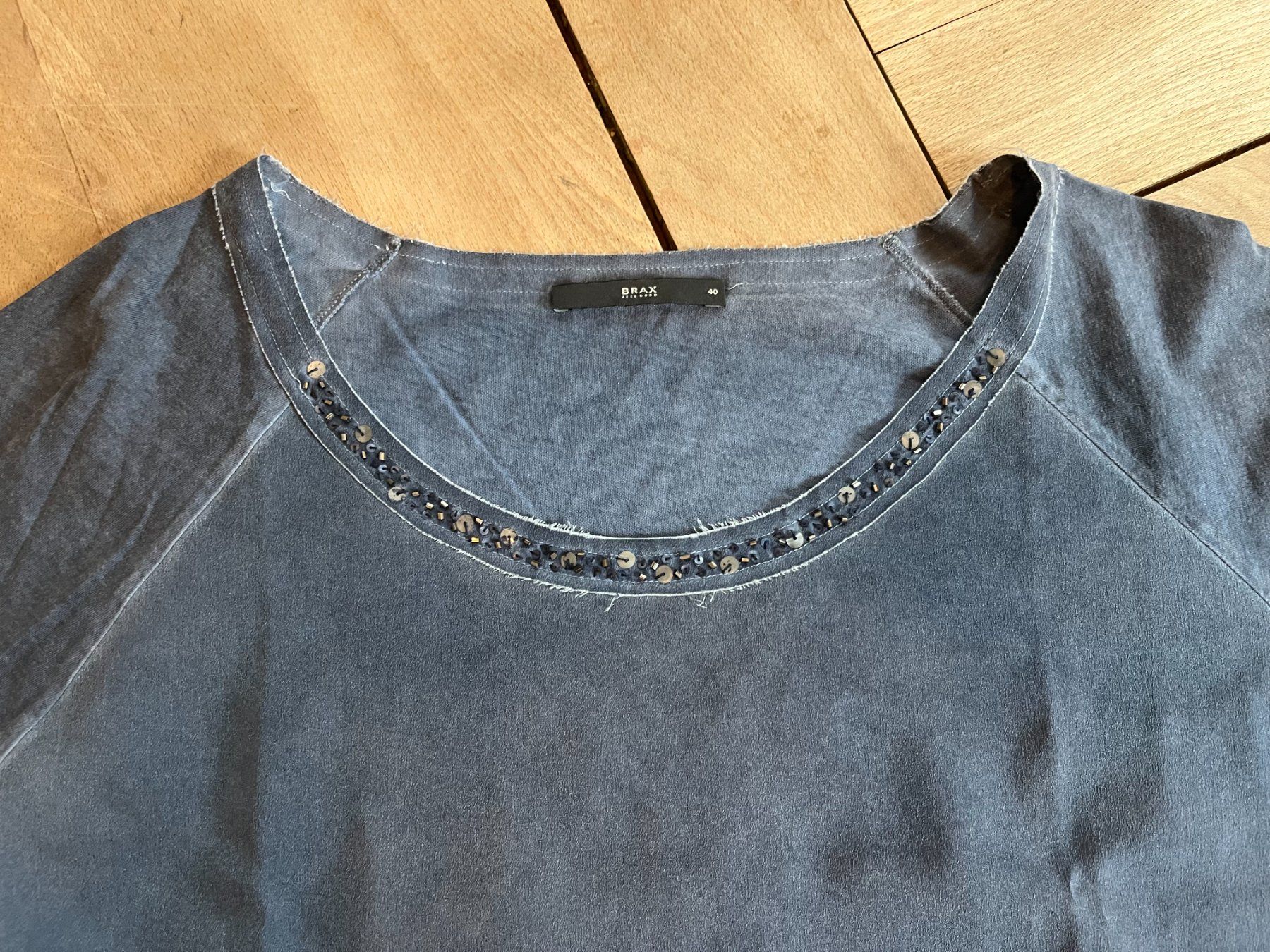 Brax Maglioni & Felpe: BRAX Sweatshirt Langarmshirt Pullover Pailetten – Usato da Zürich venduto da its-love 3