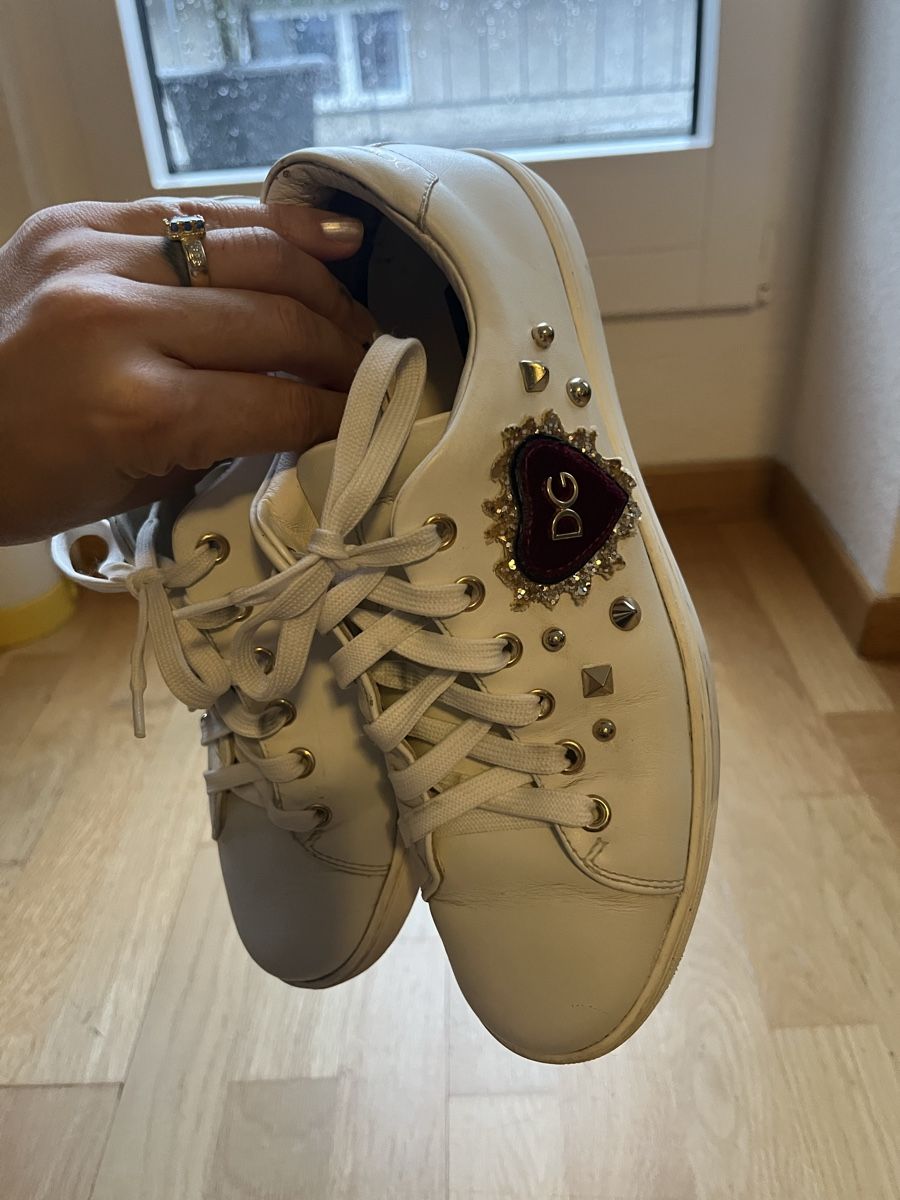 Dolce & Gabbana Scarpe da donna: D&G Leder Sneakers – Usato da Zürich venduto da laribuechel 4
