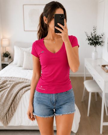 Lacoste Damen Polo-Shirt Gr. 40 – Pink – Baumwolle/Elasthan
