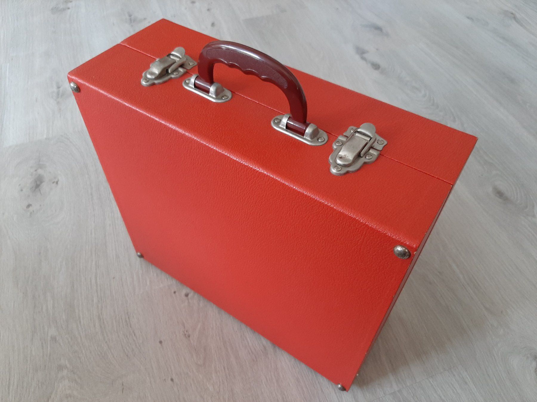 Valigie: 50er 60er J. Mid Century Picknickkoffer Oldtimer Camping – Usato da Erschwil venduto da Karabella 1