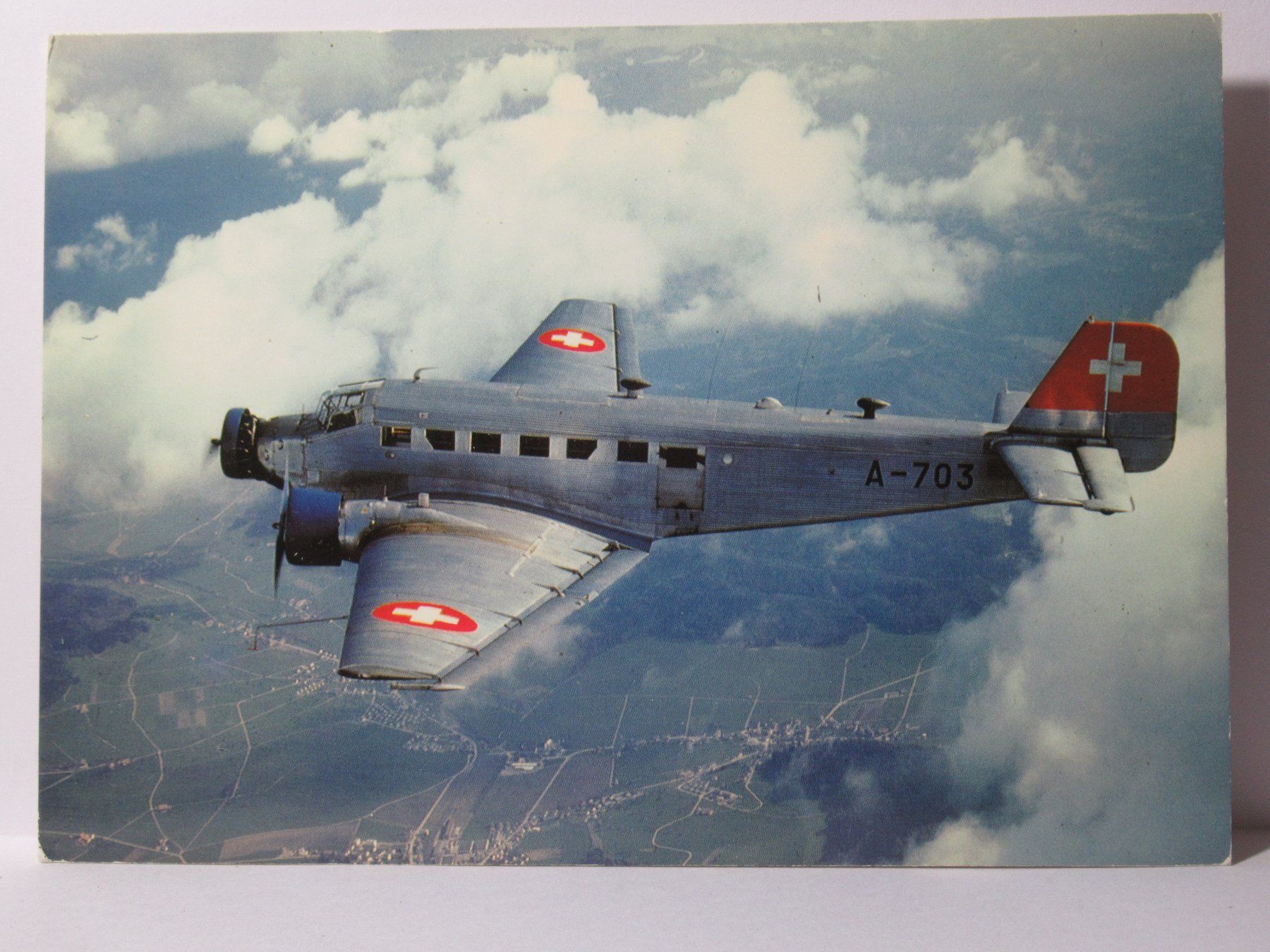 Cartes postales: Flugzeug , Ju - 52 – Neuf (Voir description) à Grenchen par Bluemchen1900