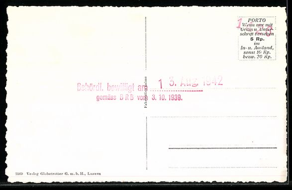 Cartoline postali: Freienwil /Aarg., Ortsansicht mit Umgebu – Usato da Berlin venduto da bartko-reher 1