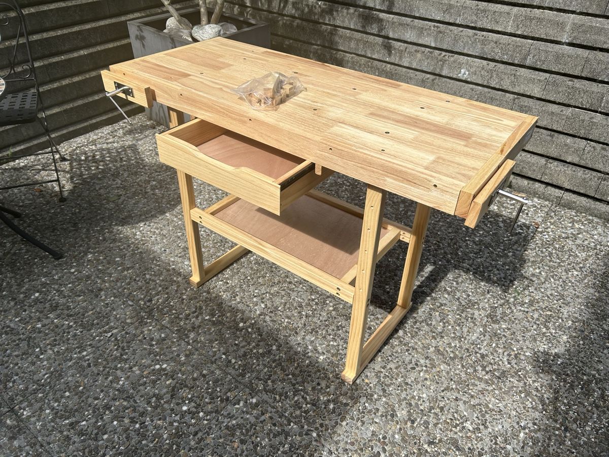 Banchi da lavoro: Werkbank Holz mit Schublade – Usato da Ebikon venduto da Lukim86 1