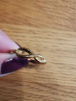 Pompidou Fingerring 925 Unendlichkeitszeichen