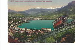 Lugano Ferrovia Funicolare Monte San Salvatore 1920