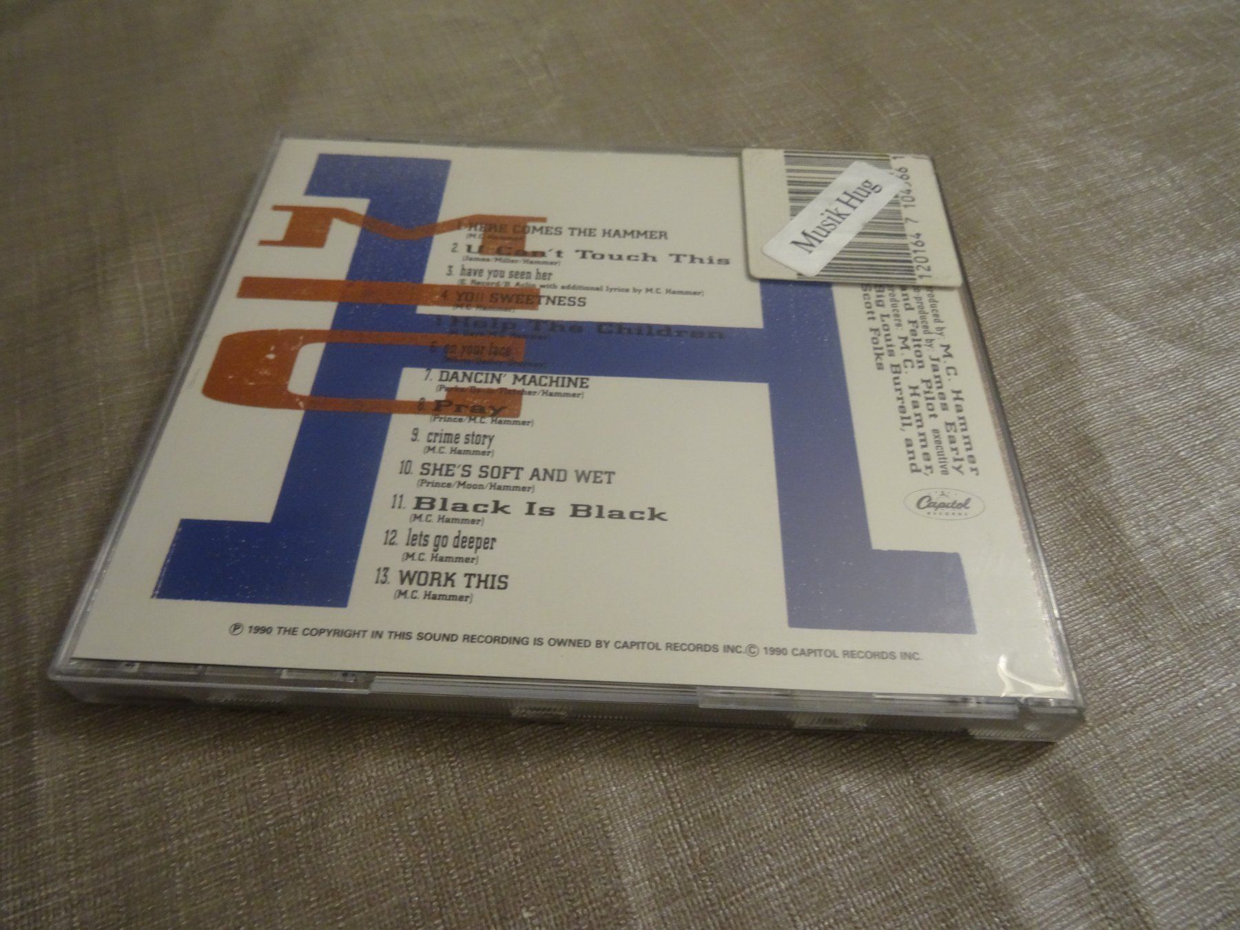 CDs: MC Hammer - Please Hammer Don't Hurt 'Em CD - – Gebraucht aus Olten von Disc-Ausverkauf 1