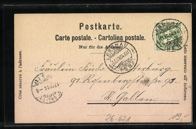 Cartoline postali: Künstler Handgemalt: Kavalier umwirbt e – Usato da Berlin venduto da bartko-reher 1