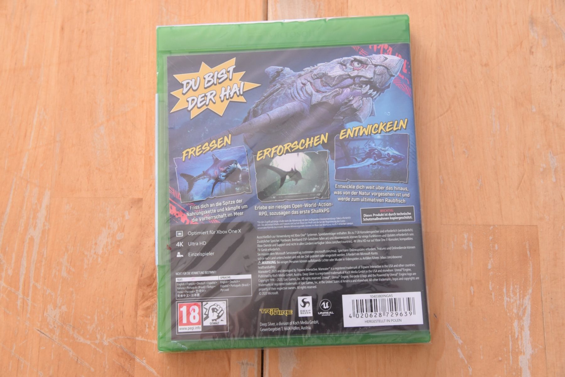 Spiele: Maneater (NEU) – Neu und originalverpackt aus Frenkendorf von  1