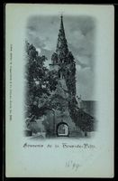 Mondschein-AK Tour-de-Peilz, Turmtor mit