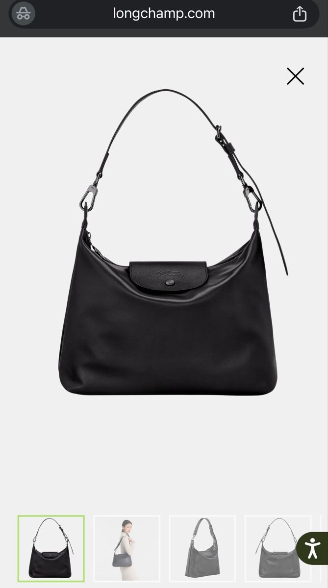 Longchamp Borse da donna: Longchamp pliage xtra cuir noir - hobo – Nuovo e nell'imballaggio originale da Lausanne venduto da Cupcake.vanille 5