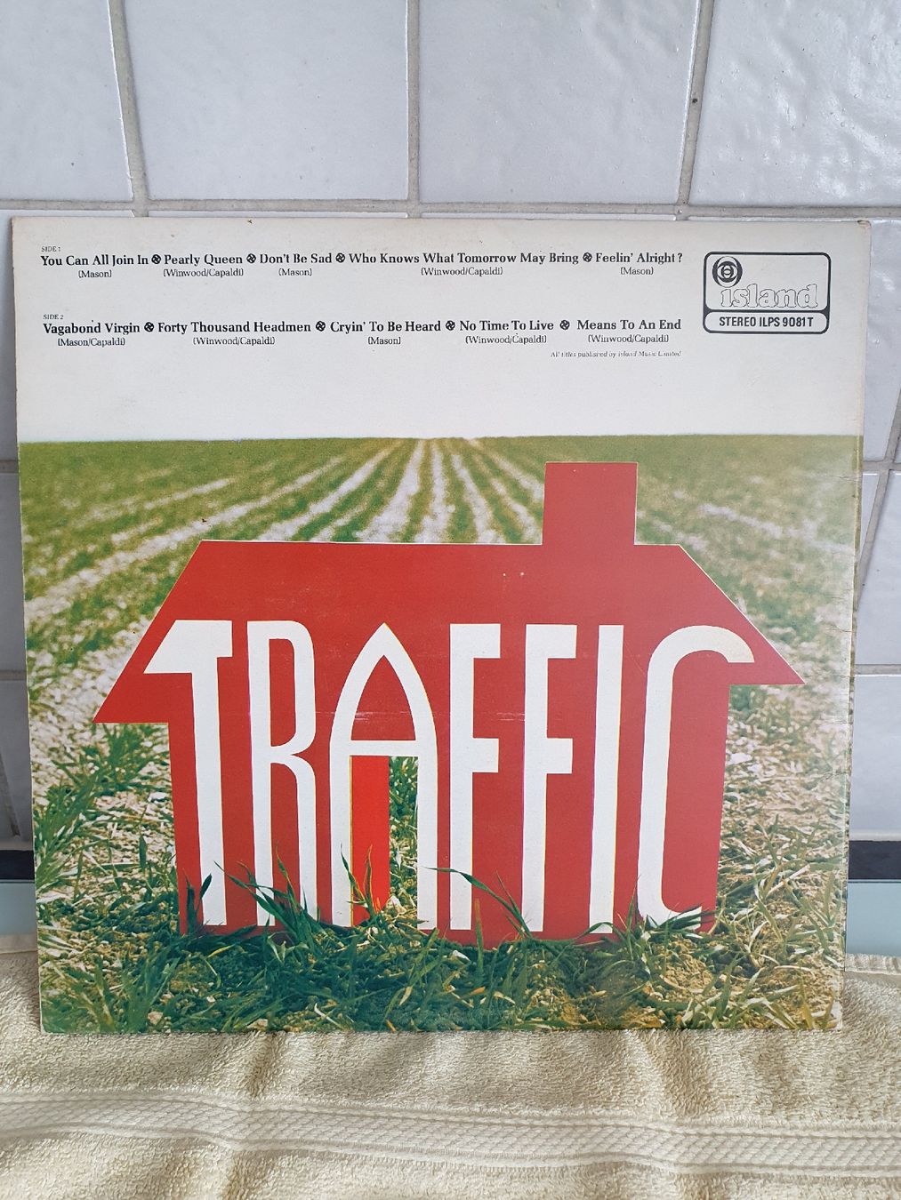 Dischi in vinile: LP Traffic ILPS 9081 T von 1968  – Usato da WUERENLOS venduto da Eeric 1
