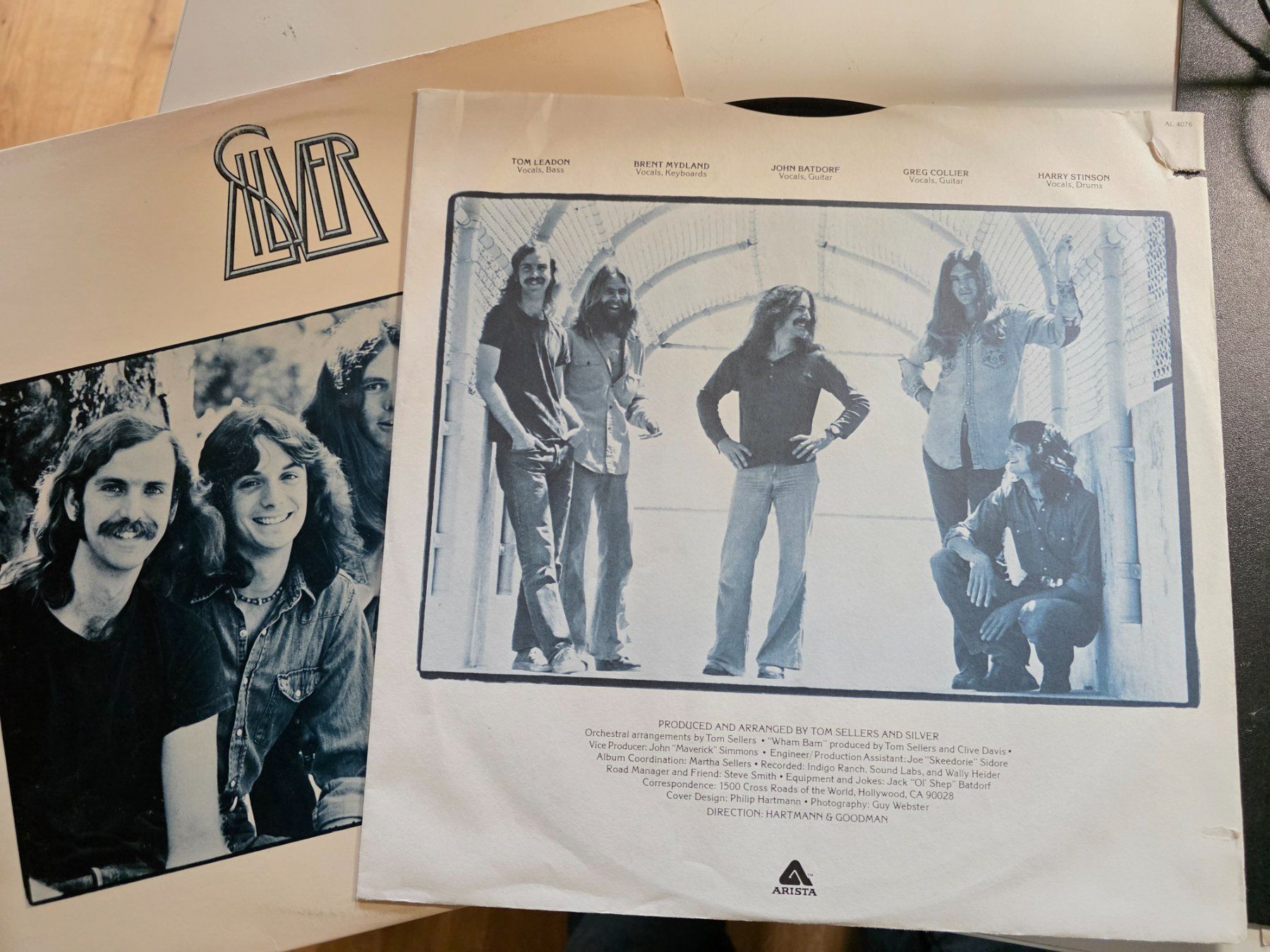 Dischi in vinile: Vinyl LP - SILVER - Arista  AL 4076 – Usato da Walterswil BE venduto da Lonitti 7