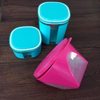 Tupperware 3er Set 1×pink, 1×türkis