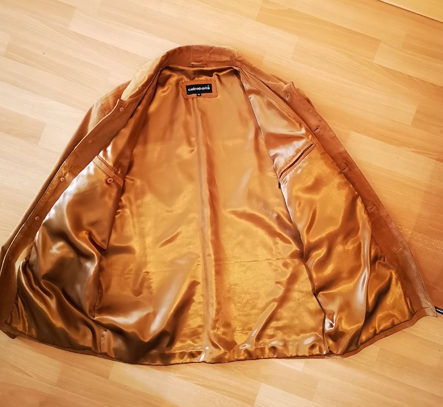 Giacche: Veste Cuir XL Couleur Camel – Usato da Geneve venduto da Vtss00 4