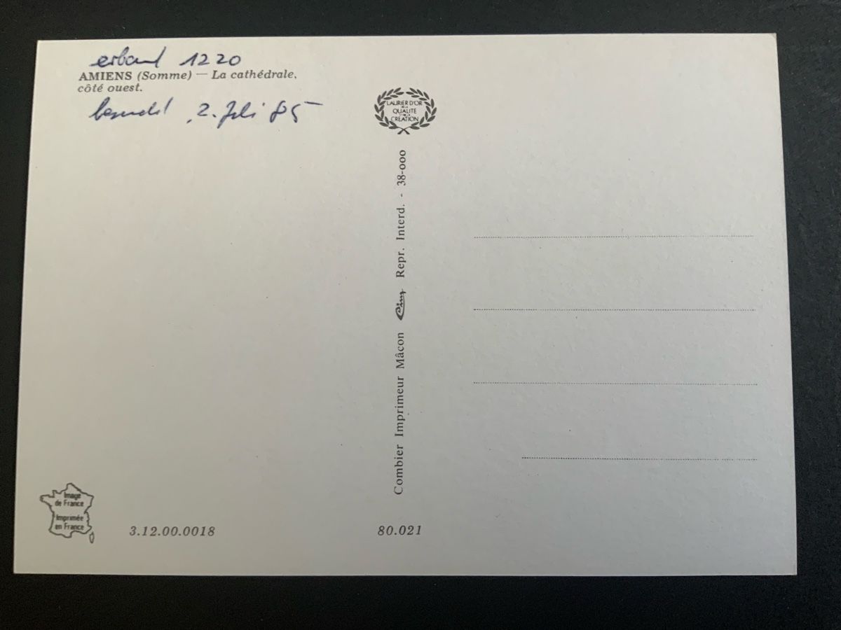 Ansichtskarten: Frankreich Ansichtskarte – Neu (gemäss Beschreibung) aus Binningen von chr_cr5n 1