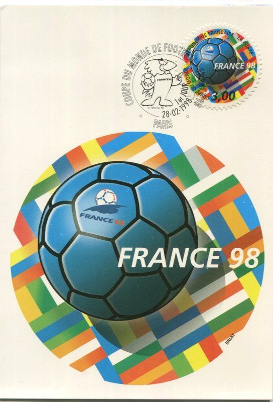 Tutti i francobolli: Postkarte "Fussball". Frankreich – Nuovo e nell'imballaggio originale da Basel venduto da Butsch5