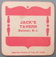 Bierdeckel - Jack's Tavern USA