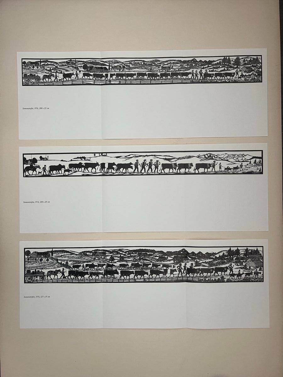 Grafica & Litografie: BUCH: Werner Häfeli, Scherenschnitte – Usato da Rain venduto da Pic-Ass 7