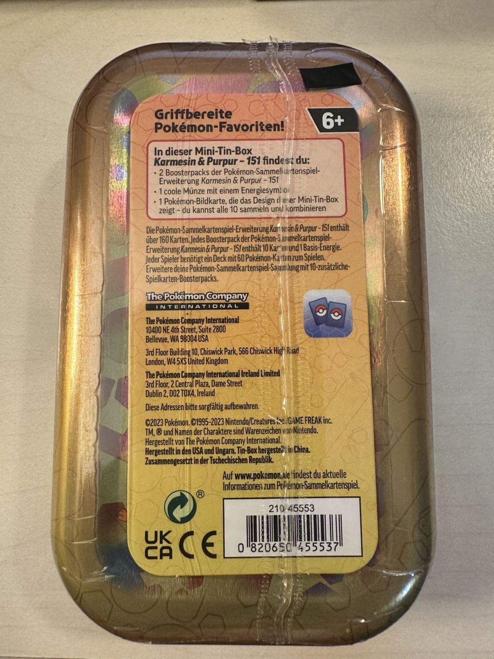 Pokémon Carte collezionabili: 151 Mini Tin Magneton DE – Nuovo e nell'imballaggio originale da Steffisburg venduto da Pat_Stoll 1