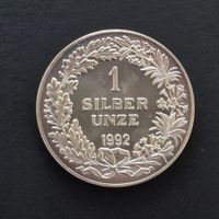 1 Oz .999 Silver, Silberunze, Helvetia