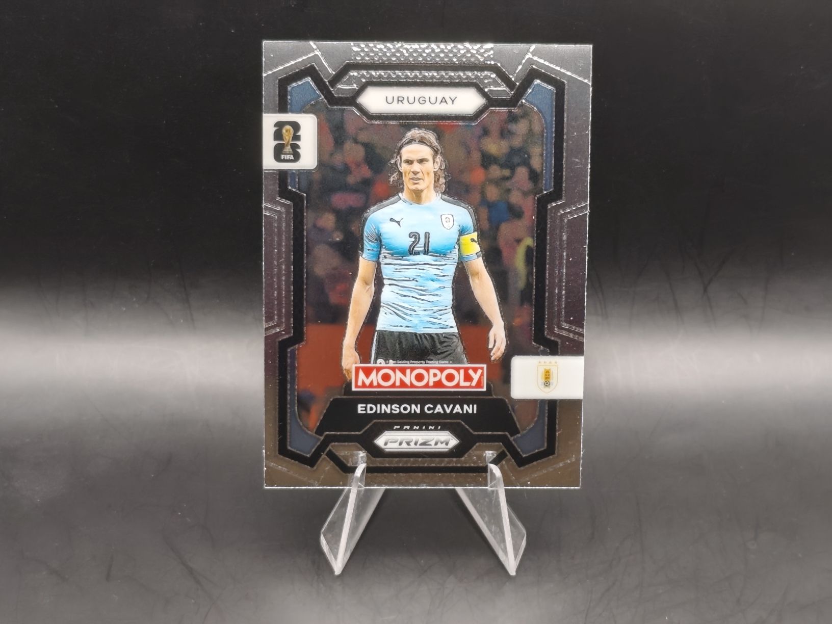 Panini Carte collezionabili: Edinson Cavani - Panini Prizm Monopoly - Uruguay – Usato da Ostermundigen venduto da DaCards