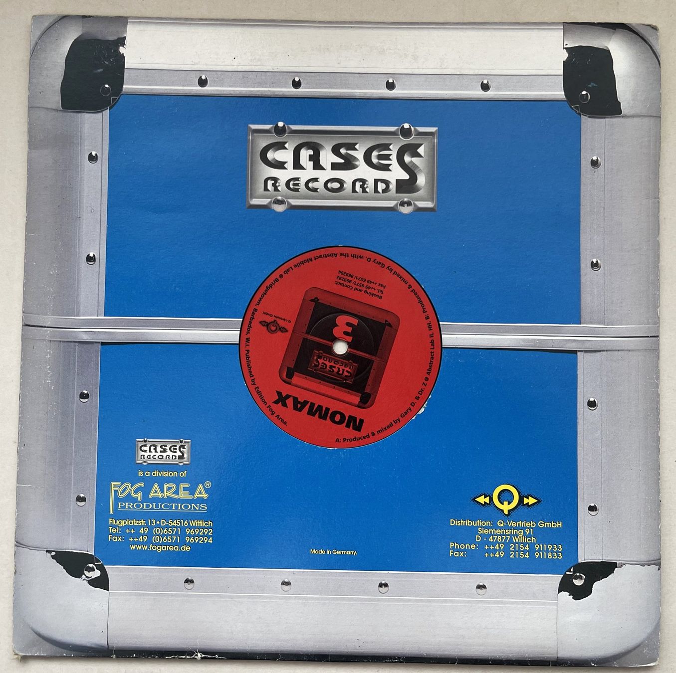 Vinyles: Cases Records - Nomax - Vinyl – D'occasion à Oftringen par vuc_frq6 2