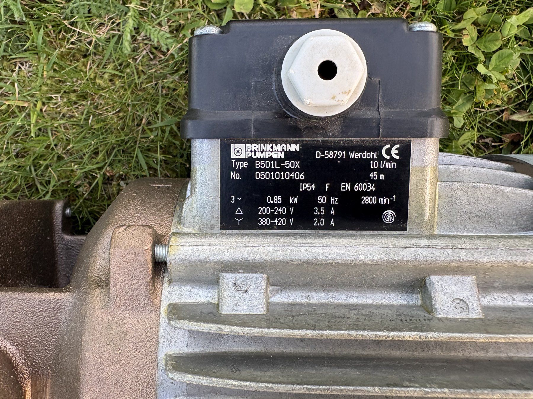 Pompe & Parti di ricambio: Pumpe Brinkmann B501L-50X 0.85 kW – Nuovo (secondo la descrizione) da Neukirch-Egnach venduto da Phion 4