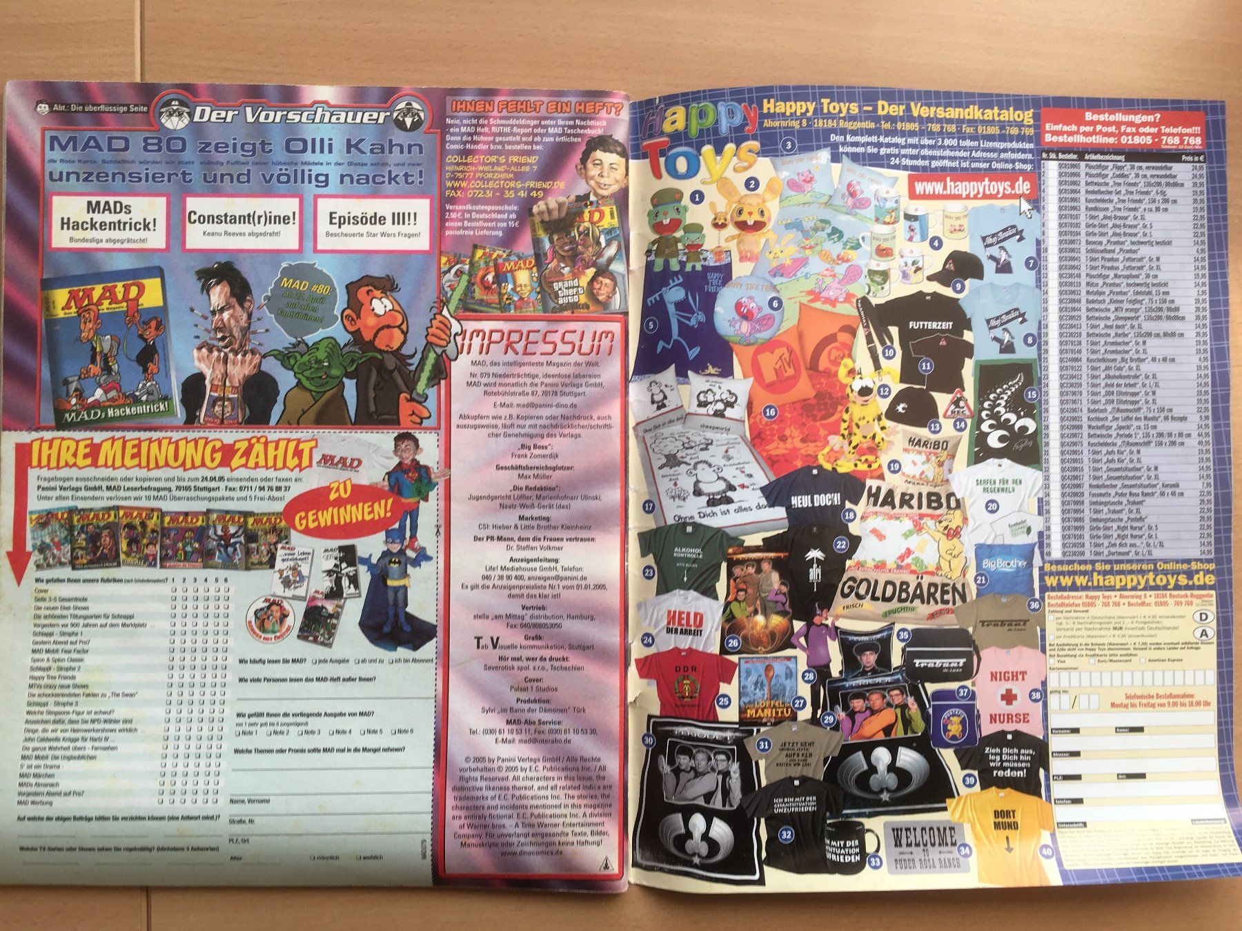 Fumetti: MAD April 2005 – Usato da Grenchen venduto da Kogi7 7