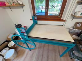 Rohde Plattenwalze PW 600 für Keramik- und Töpferarbeiten