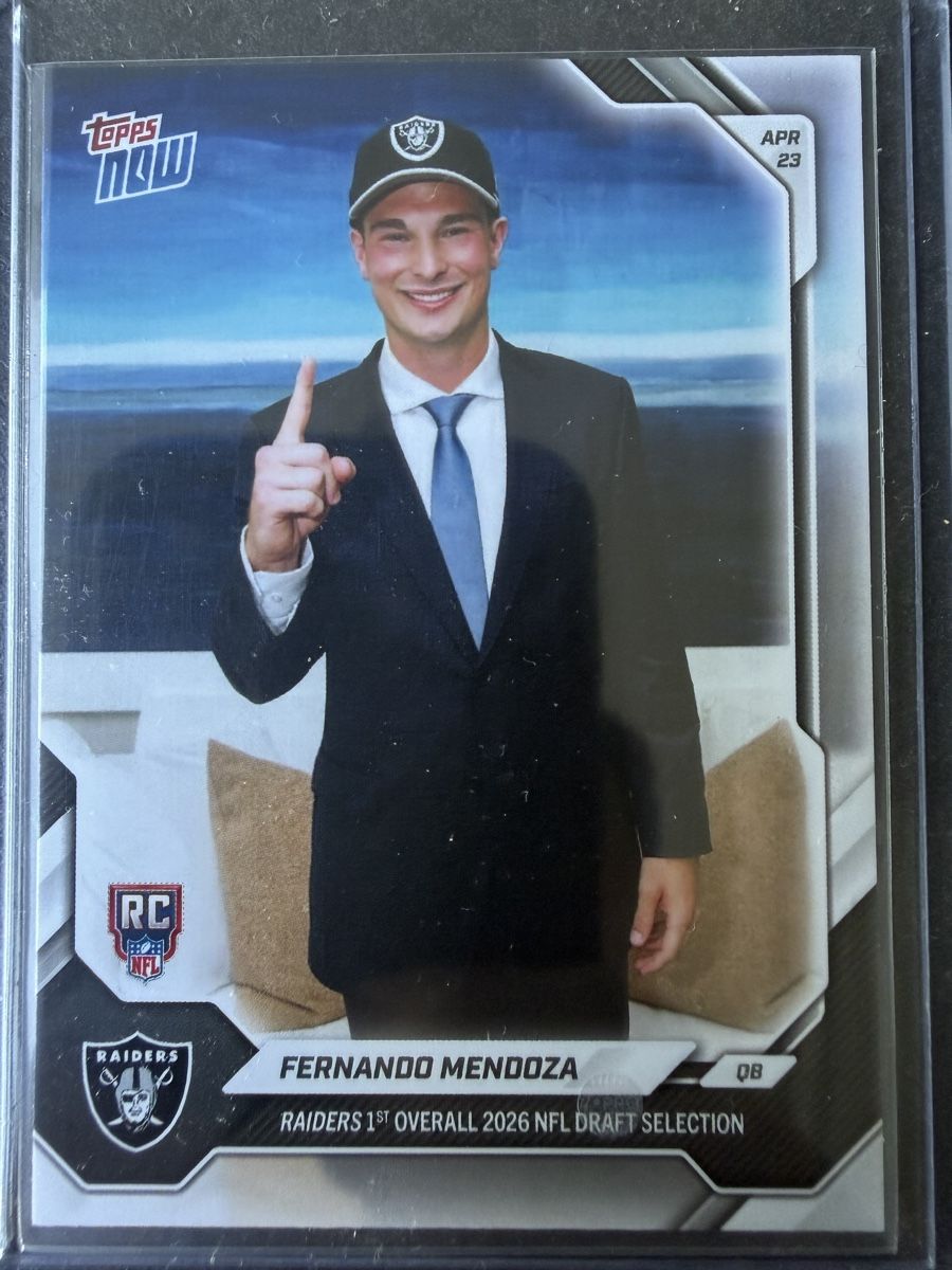 Topps Carte collezionabili: Fernando Mendoza Rookie Card – Nuovo (secondo la descrizione) da Aarau venduto da uebern