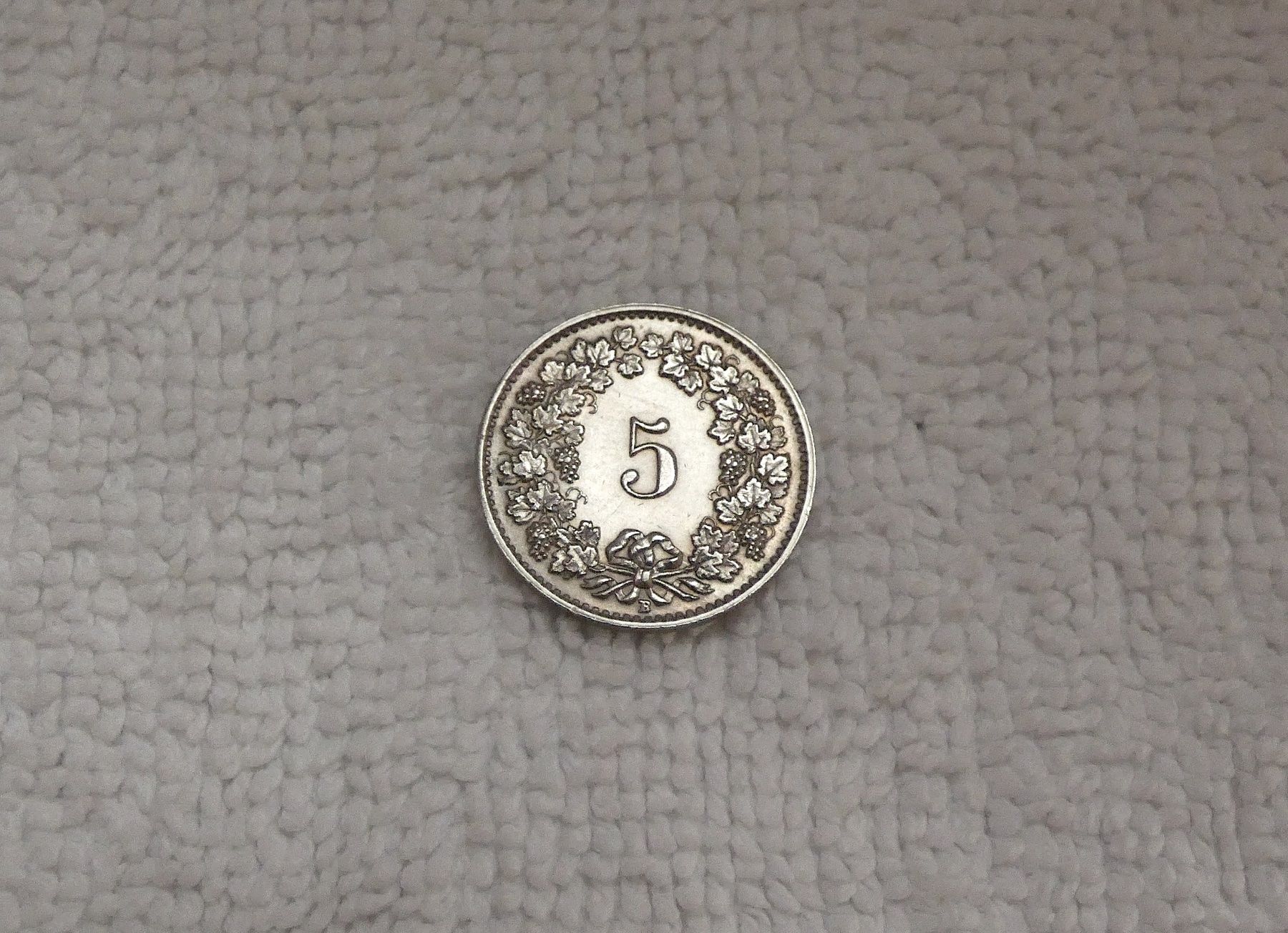 Tutti le monete: 5 centimes/rappen 1944 – Usato da Nyon venduto da Ilmi09 1