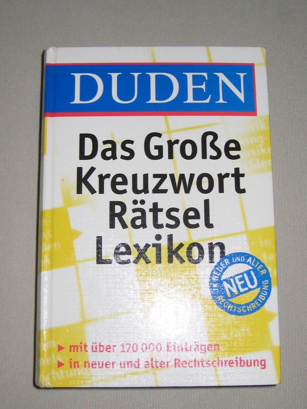 Bücher: Duden – Gebraucht aus Neftenbach von Werthe