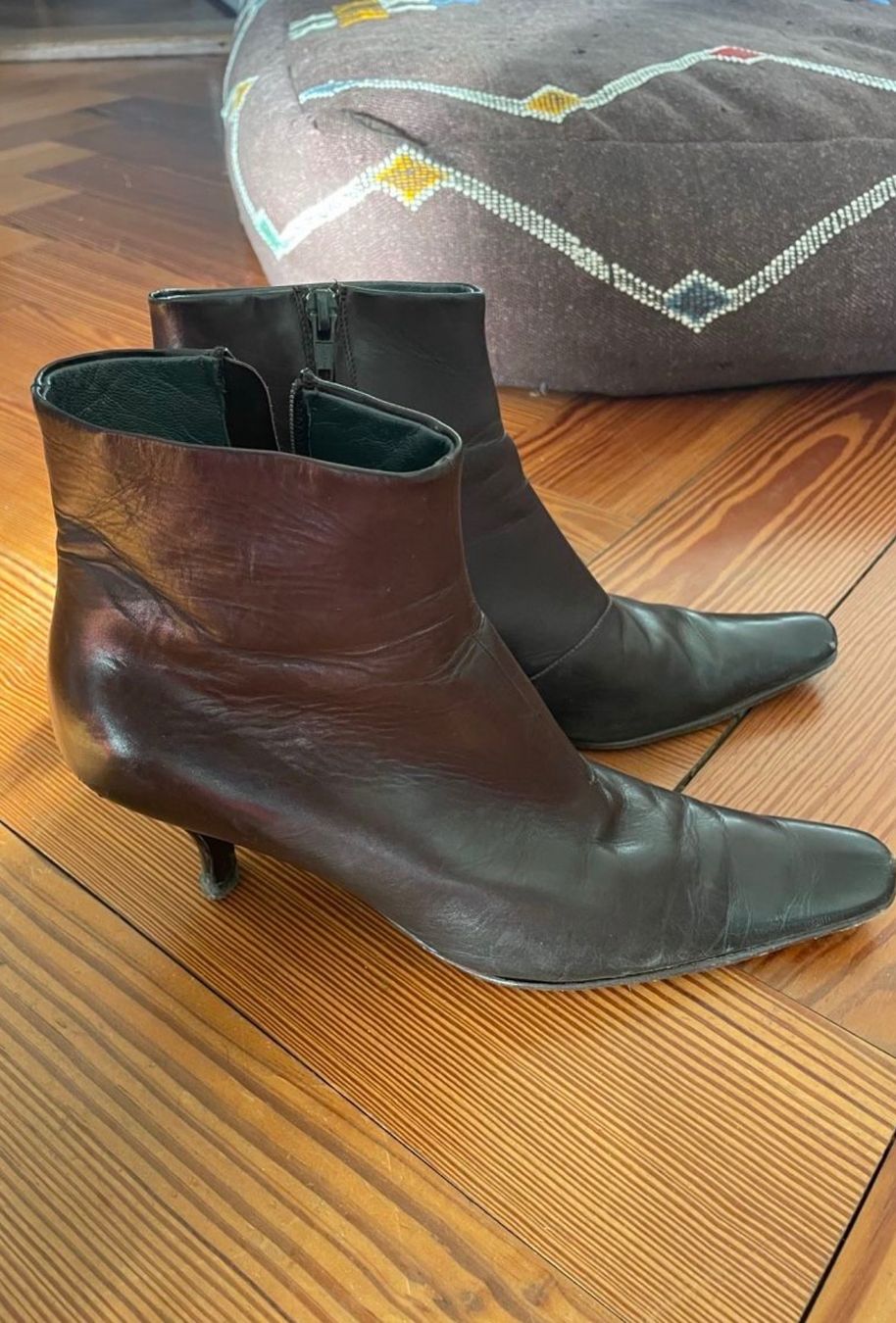 Jil Sander Damenschuhe: Vintage Jil Sander Stiefeletten braun – Gebraucht aus Bern von kue_db29 5