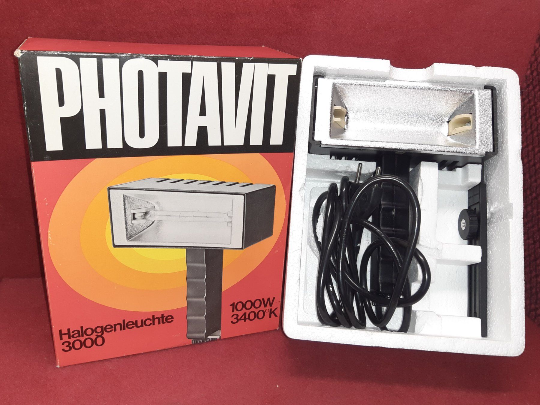 Lampade: Antike Lampe oder Blitzgereät, Leuchte! – Difettoso da Lohn-Ammannsegg venduto da Molch7 7