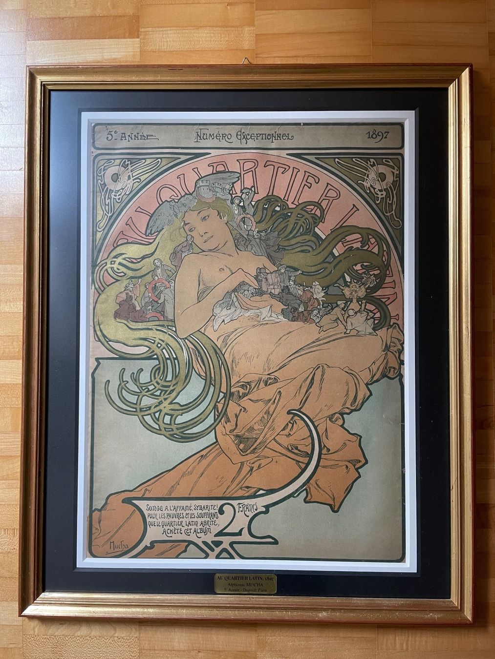 Grafica & Litografie: Original Lithografie von Alfons Mucha 1897 – Usato da Basel venduto da misterX64 4
