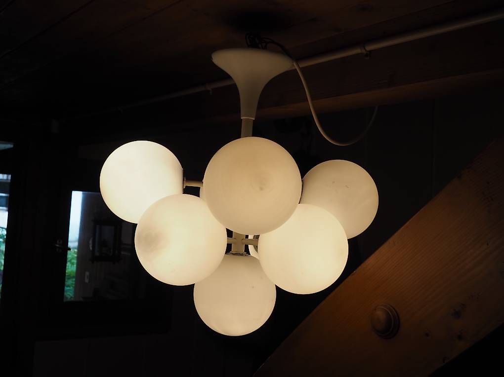 Temde Leuchten Kronleuchter & Deckenlampen: Temde Deckenlampe, Design ev. Max Bill – Gebraucht aus Schänis von Wewu 1