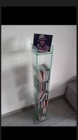 Porta CD in vetro temperato con collezione CD inclusa