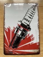 Ngk zündkerze spark plug Werbung Reklame 